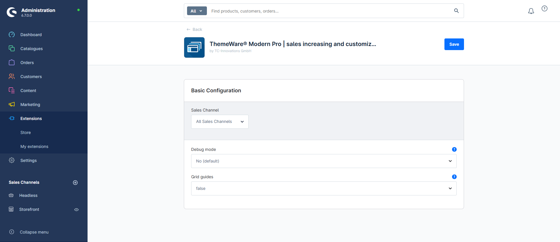 Plugin configuration, figure 1