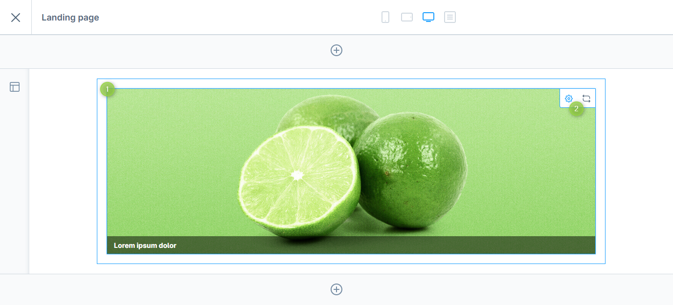 Configuring the ThemeWare® "Classic teaser"