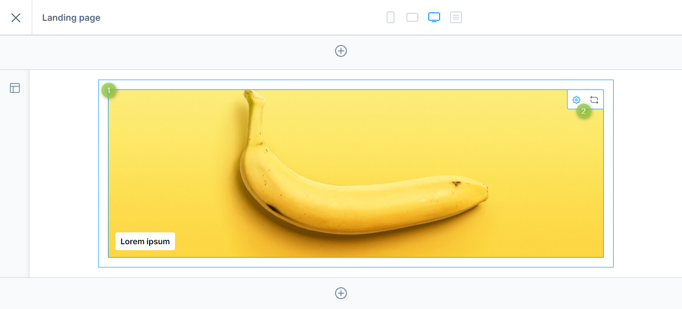 Configuring the ThemeWare® "Modern teaser"