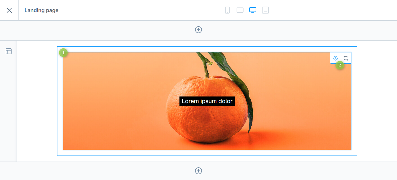 Configuring the ThemeWare® "Text teaser (decorated)"