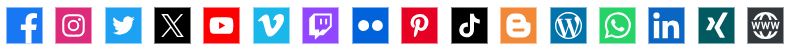 Social icons (ThemeWare 2.0.5)