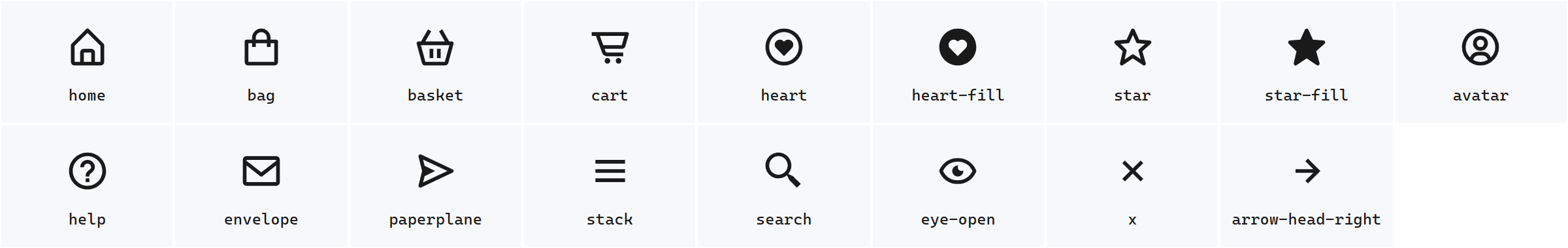 Boxicons v2 (variation) - Line
