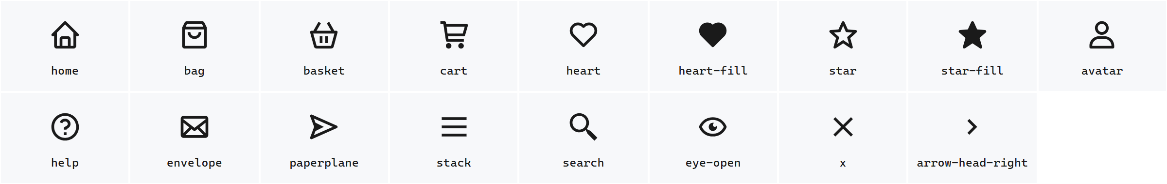 Boxicons v3 (variation) - Line