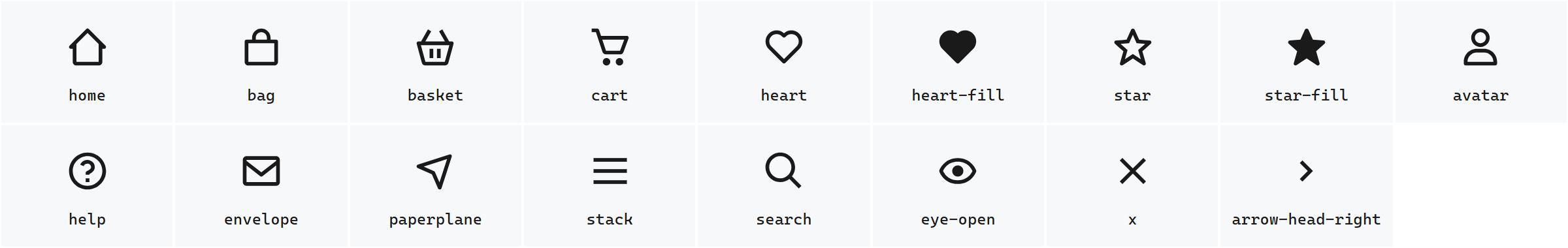 Boxicons v3 - Line