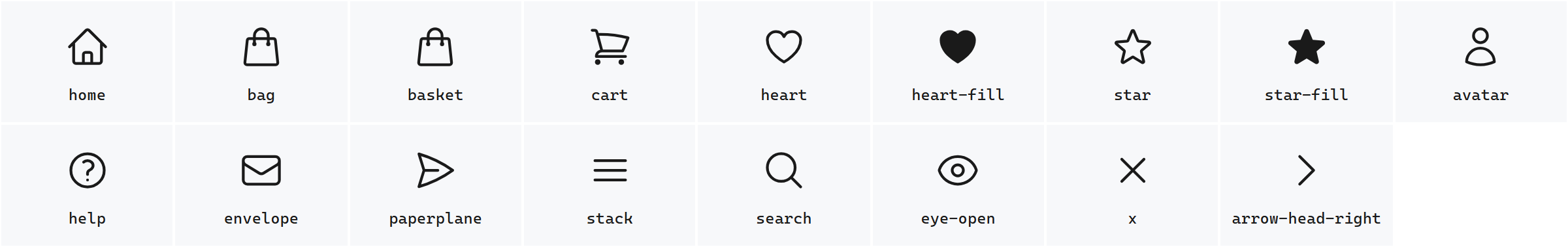 Heroicons - Line