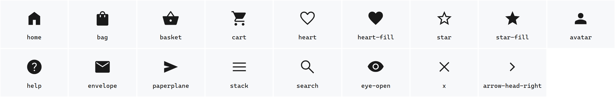 Material Symbols - Filled