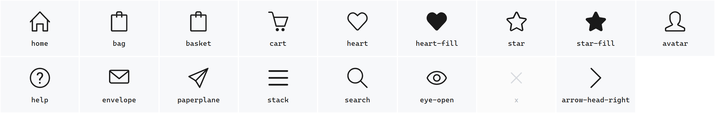 Simple Line Icons